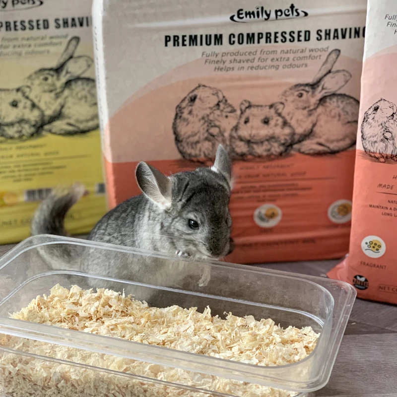 Emily Pets Wholesale Beddings for Hamster aspen Wood Shaving for Hamster  Pet Bedding