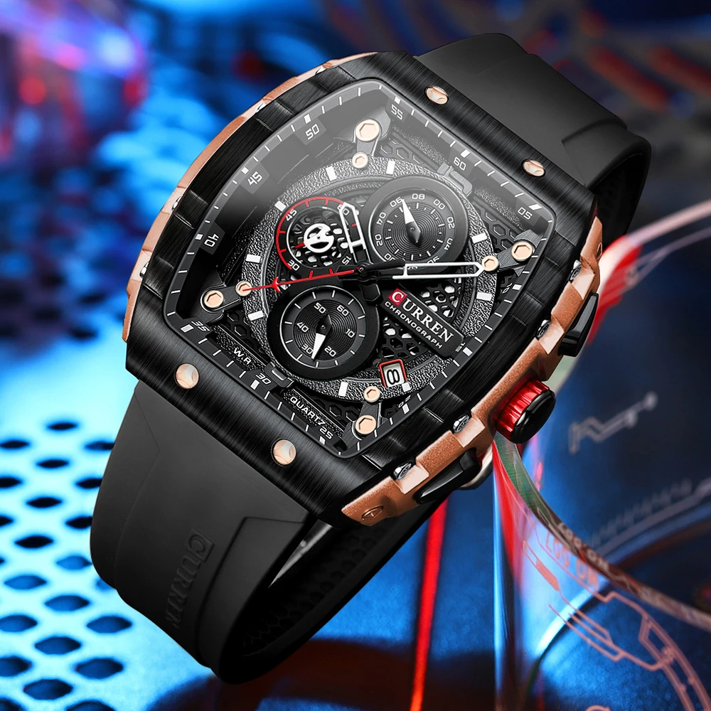 2023 New Curren 8442 Watch For Mens Quartz Watch Sports Wristwatches ...