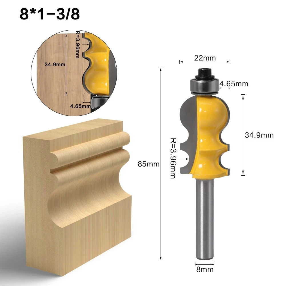 Handrail Casing & Base Edge-forming Woodworking Milling Tools ...