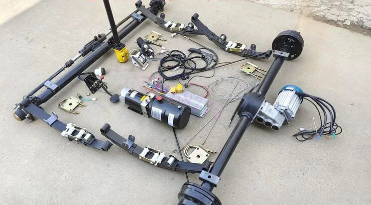 17 Teeth Spline 3500 Kg Electric Rickshaw Parts Drive Kit