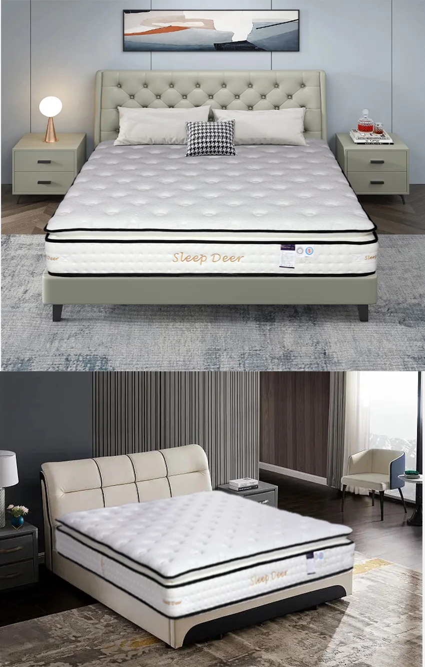 Uk Fireproof Flame Retardant Mattress Queen King Size Fabric Latex