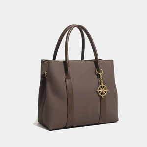 Custom Designer Luxury Tote Bag Women Cross Body Pu Leather Handbag Tassels Open  Shoulder Bag Portable