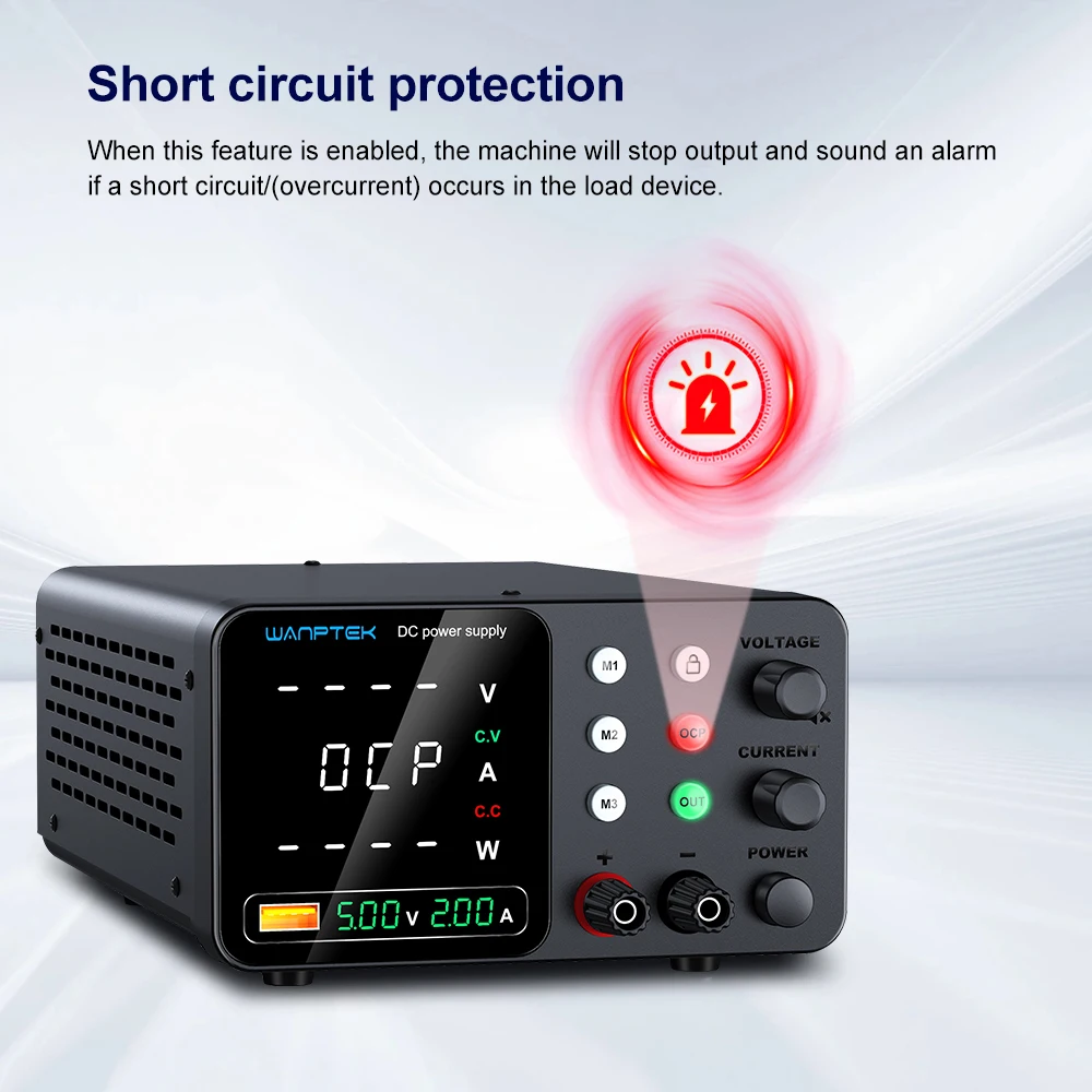 WANPTEK TPS-C305 Series DC Power Supply - Adjustable Workbench