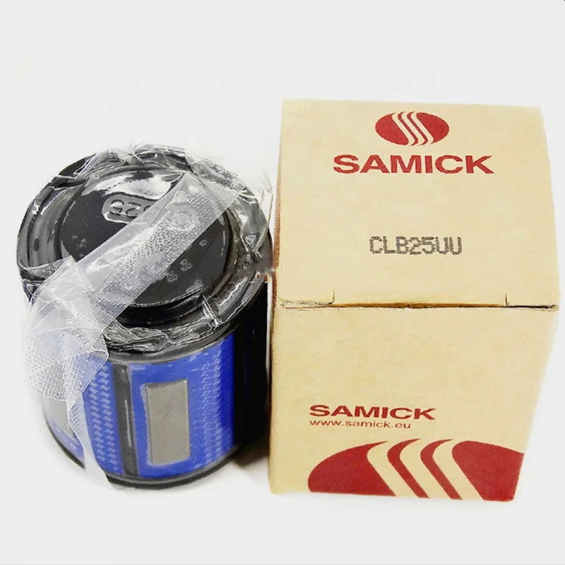 Original SAMICK Linear Motion Ball Bearing CLB25 CLB25UU