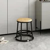 45cm tall-solid wood-black carbon steel frame