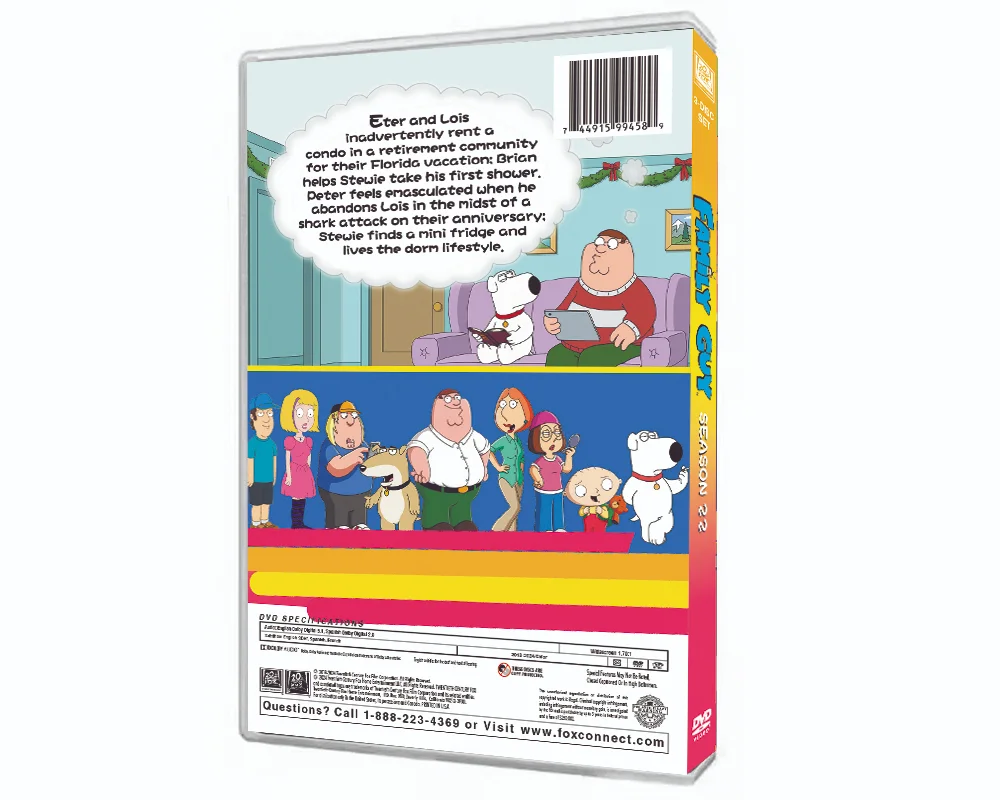 Family Guy Season 22 DVD - Latest Episodes & Movies