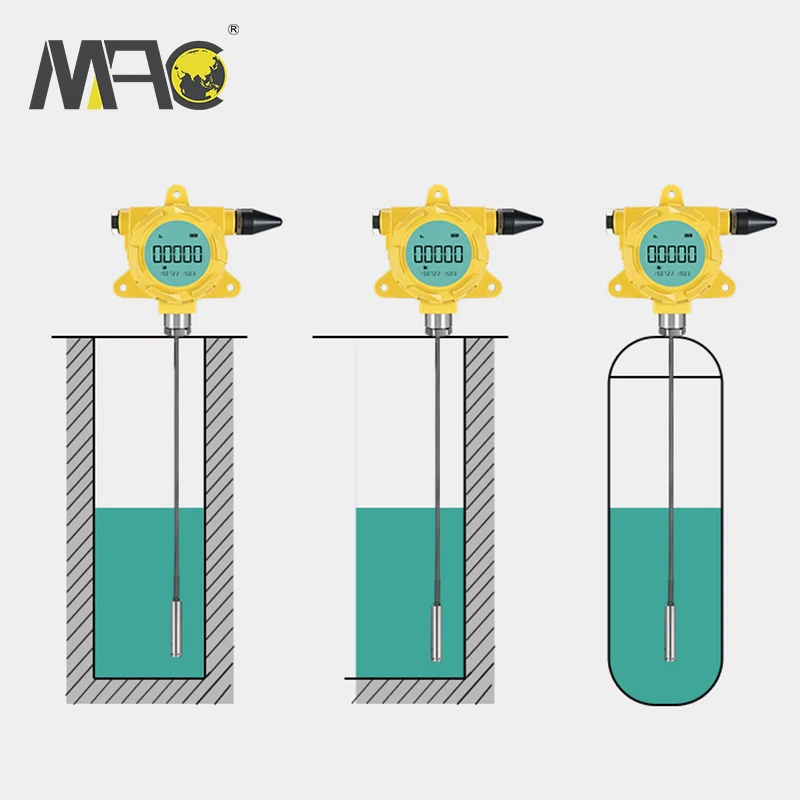 Беспроводной датчик уровня жидкости в резервуаре для воды Macsensor lora
