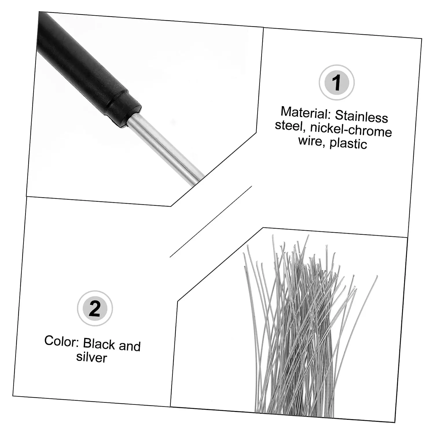 Inoculating Loops 2PCS Reusable Inoculation Loops With 90 Replaceable ...