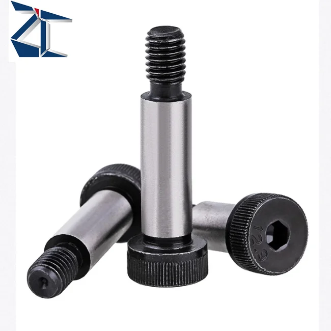 Custom High Strength Alloy Steel Black Oxide Din Ball Head Socket Head Stainless Shoulder Screw