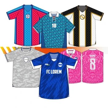 25/26 Season High Quality Thai Version Club Football Jersey Comfortable Breathable Polyester Customizable Team for Football Wear