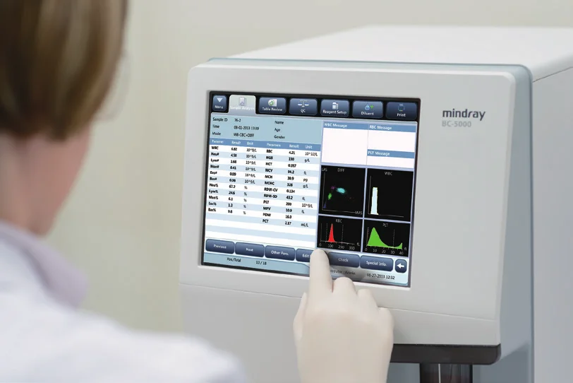 Mindray BC 5000 Blood Count and Differential CBC Machine Full Auto 5 Part Hematology Analyzer