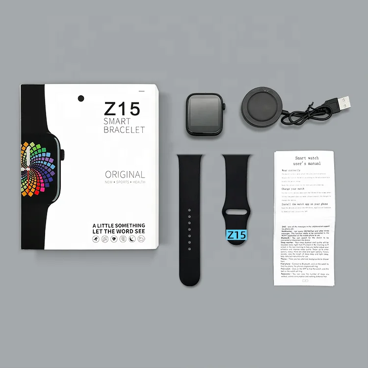 Zuzx Jam Tangan Pintar Z15,Panggilan Bt Layar 1.54 Inci Seri 5 6 Z Seri Iwo  Reloj - Buy Smartwatch Z15,Smart Watch Z15,Z15 Watch Product on Alibaba.com