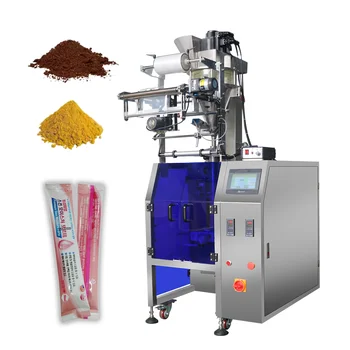 Trilateral Seal Back Seal Date Printing Coffee Powder ginger Tea Powder Bag packaging Manufacturer Spice Packing Filling Machine