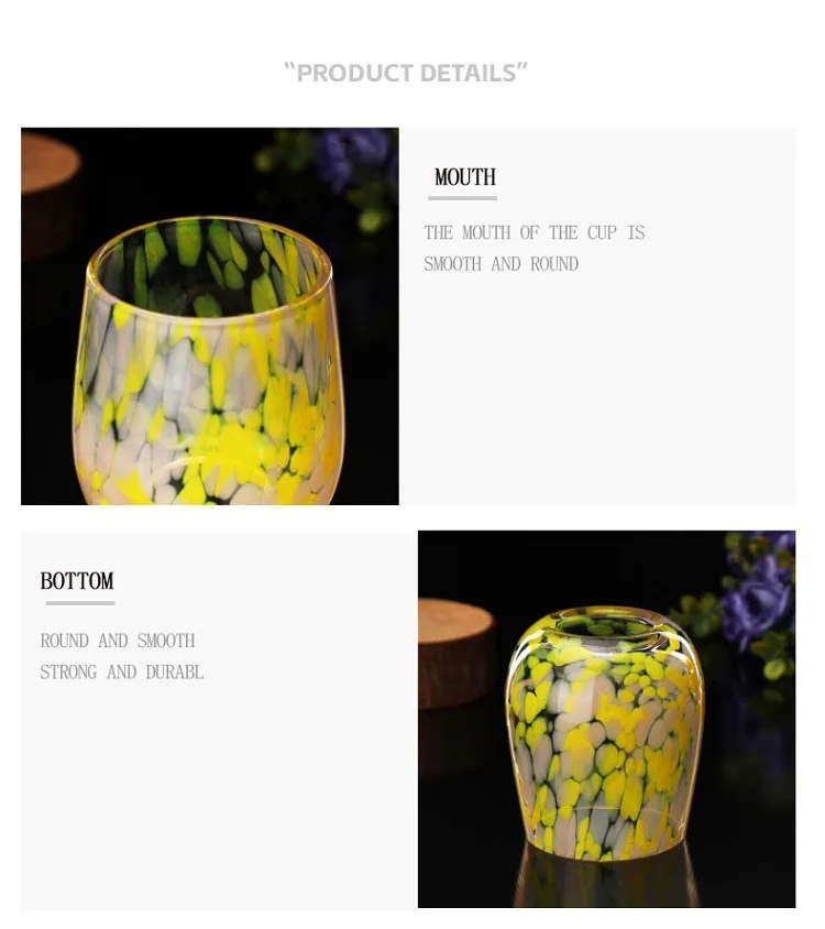 Multi Color Hot Sale Premium Leadfree Crystal Glass Wine Glasses