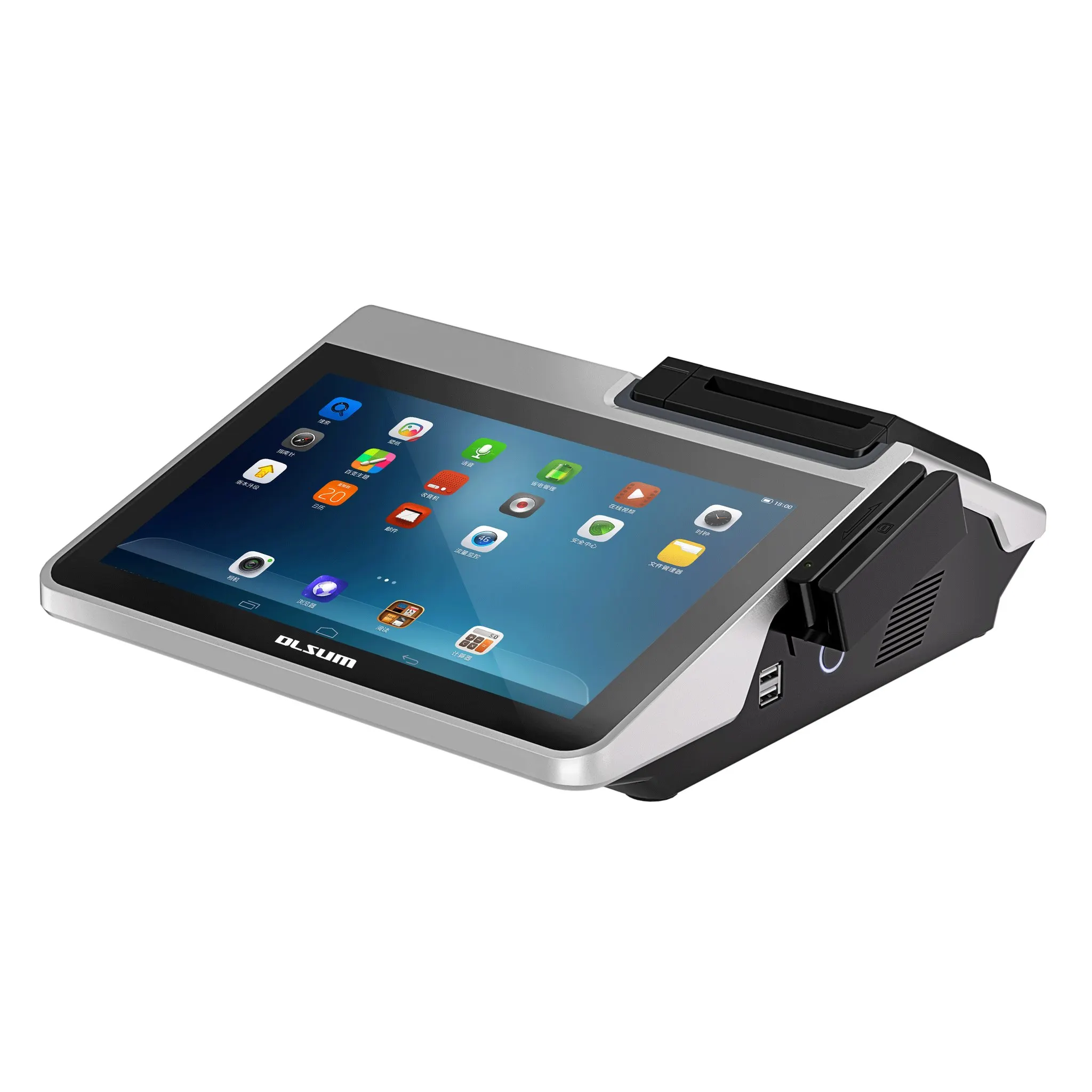 DLSUM-TD Touch Screen Pos Machine Windows&Android OS With Intel Core or Celeron CPU Restaurant Pos System All in One Touch