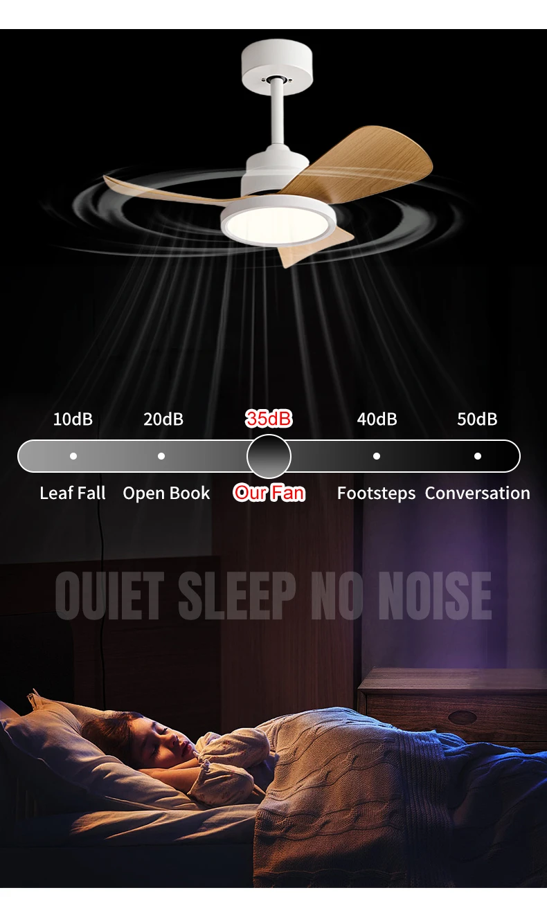 product factory direct modern ceiling fans with lights and remote dimmable 3cct reversible bldc motor abs blades for bedroom living room-5