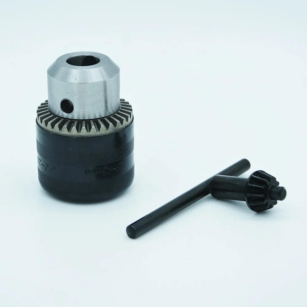 Peacock Threejaw 6mm 10mm 13mm Metal Rigid Plastics Drill Chuck Key