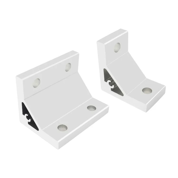 Aluminum Profile Corner Code Connector 3040/4080 ABC01-G408-50-30 Aluminum Alloy Extruded Corner Fittings manufacture