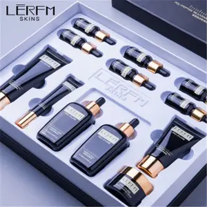 12pcs Guangzhou Factory Wholesale Hot-selling Beauty Skin Care Set Facial Cleanser Body Lotion Face Cream Serum Eye Essence Set