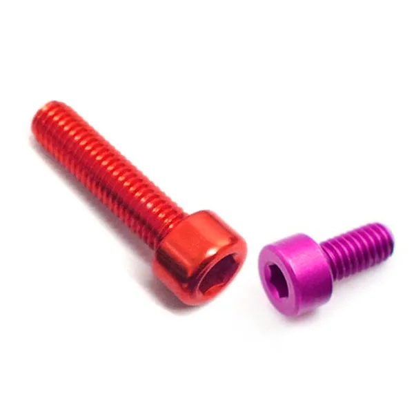 Bán Sỉ DIN912 Nhôm Anodized M3 M4 M5 M6 M8 M10 M5 X 18Mm Hex Socket Cap Vít
