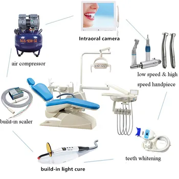 Cheap Price Full Set Sales Dental Chair for Clinic Equipment
