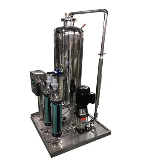 High Performance Carbonated Drink Mixing Machines With Electric Drive