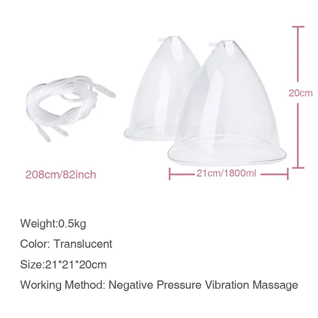 21 cm super vacuum suction cup XXL suction cup for breast and