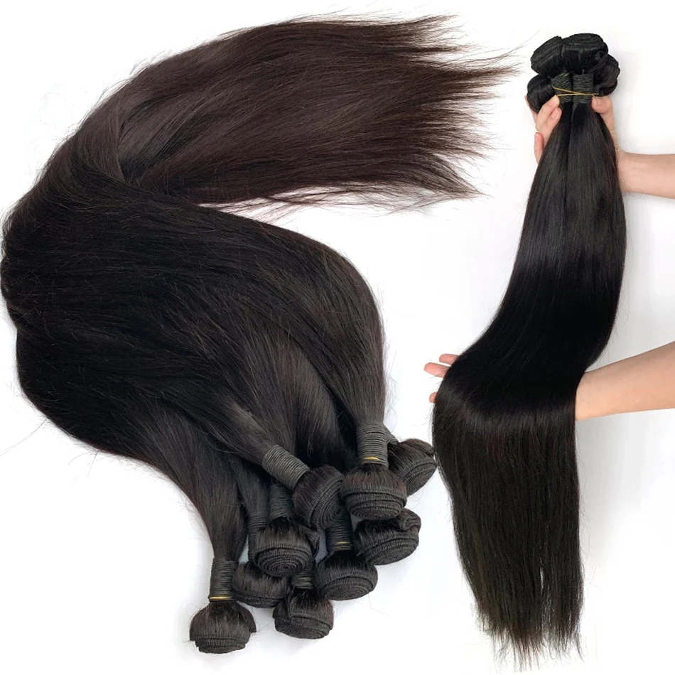 Wholesale 10a 12a 40inch Mink Virgin Brazilian Remy Human Hair Bundle