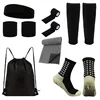 Calcetines + diadema + toalla + muñeca + vendaje + bolso + no1 negro