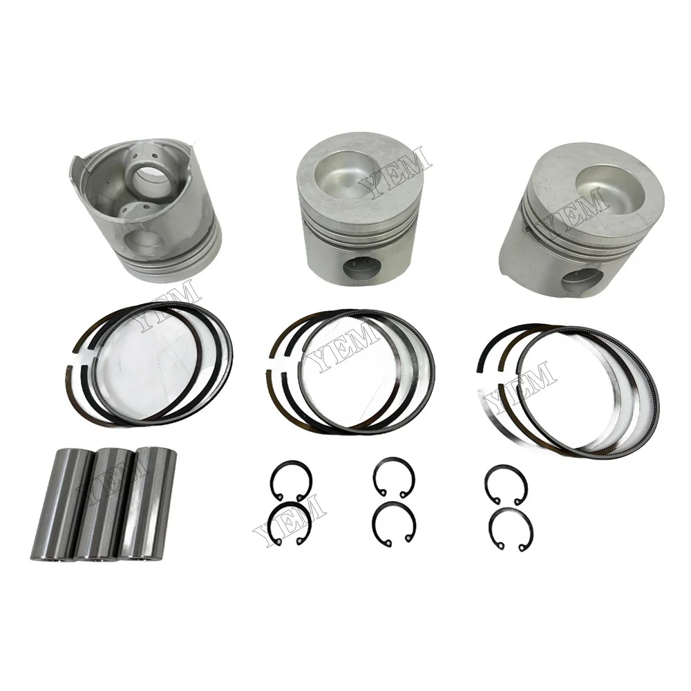 K3M Piston Ring Kit for Mitsubishi K3M Engine Repair Set STD Direct Injection