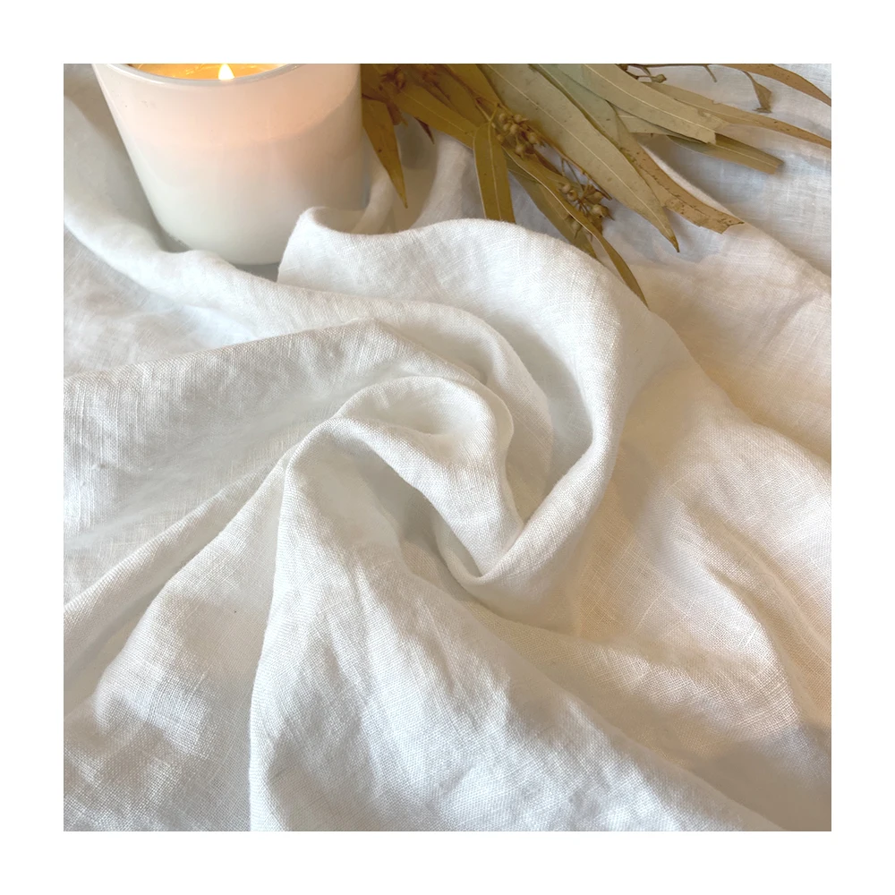 Lz Super Soft Stonewashed 100 Pure French Linen Fabric Pure Flax For