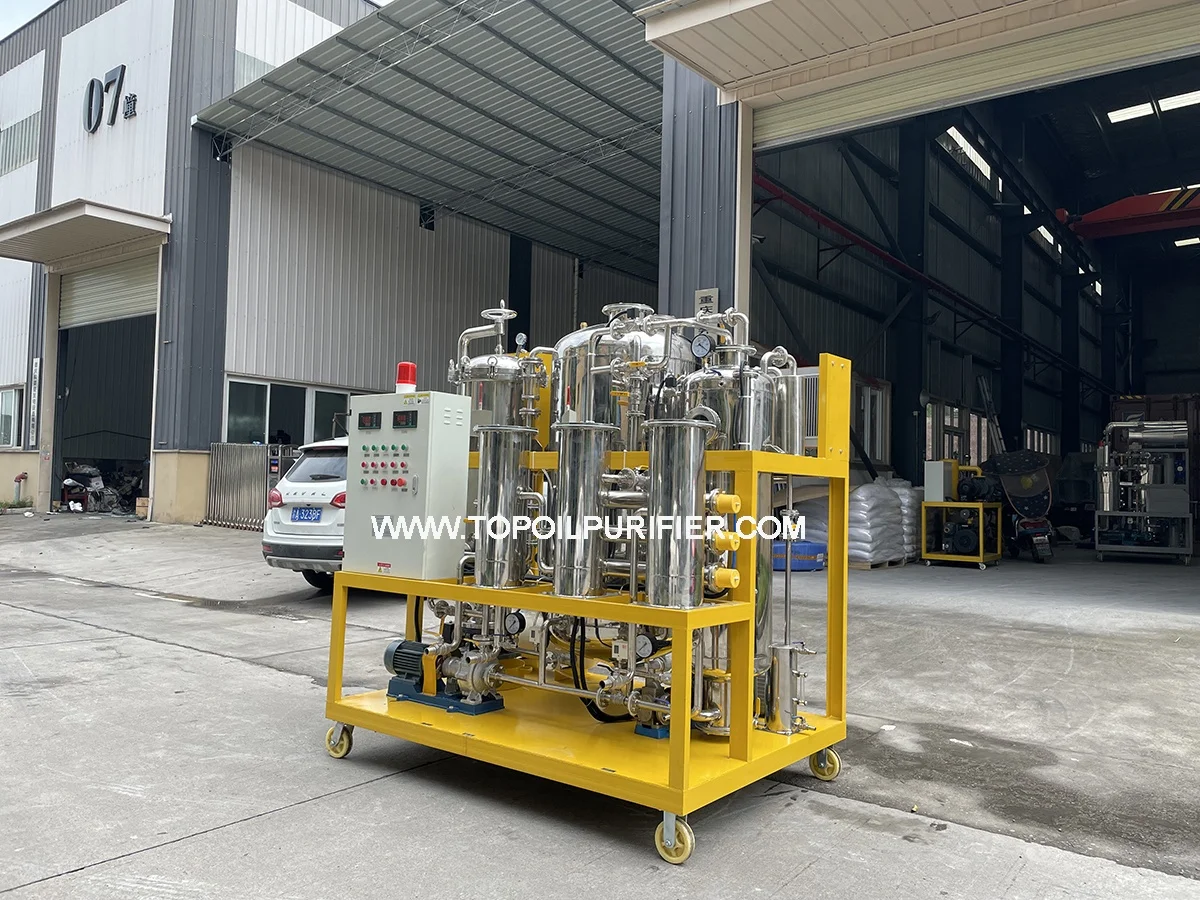 TYS Series Sunflower Oil Refining Machine Oil Filtration Machine