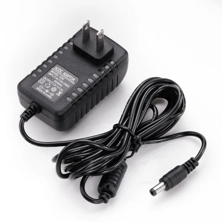 Yamaha ピアノキーボード用 12V 1.5A AC/DC パワーアダプター
