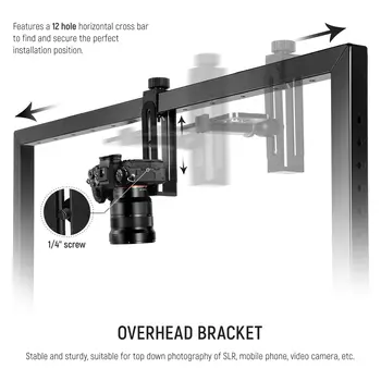 Photo Studio Accessories System Bracket Crossbar Support Light Weight detail image
