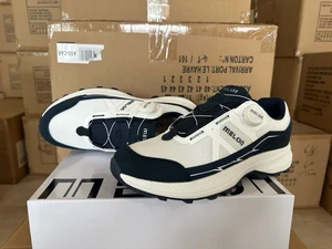 Outdoor Rotary Button Sports Shoes Cross-Country Running Water-Repellent Lightweight Hiking Shoes Men's Trail Shoes