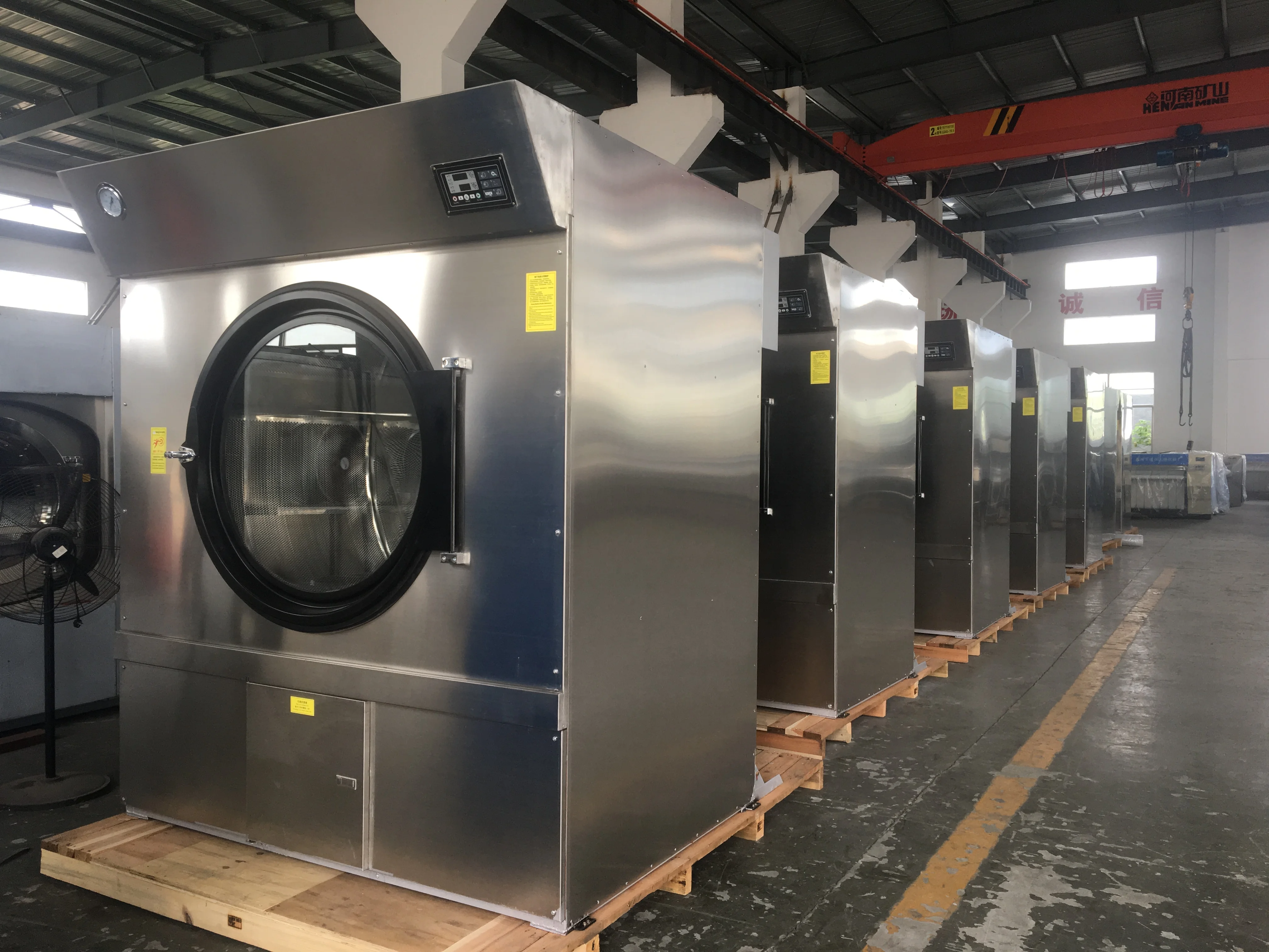 180KG Commercial Laundry Washing Machine and Drying Machine