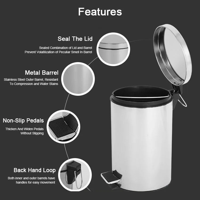 garbage cans for kitchen