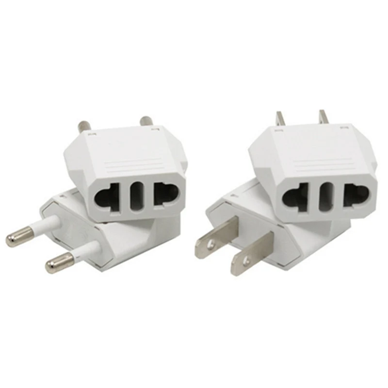 Universal Travel Plug Adapter Converter Us Uk Au To Eu Plug Usa To Euro