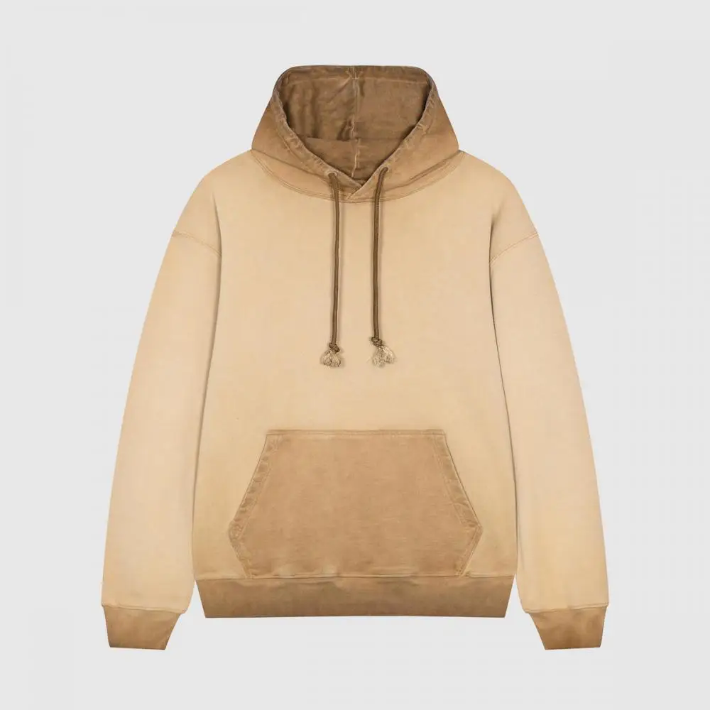国内で当店のみ Hell System - HANDMADE DIRTY HOODED SWEATSHIR HELL SYSTEM] HANDMADE DIRTY HOODED SWEATSHIRT - BCAESAR