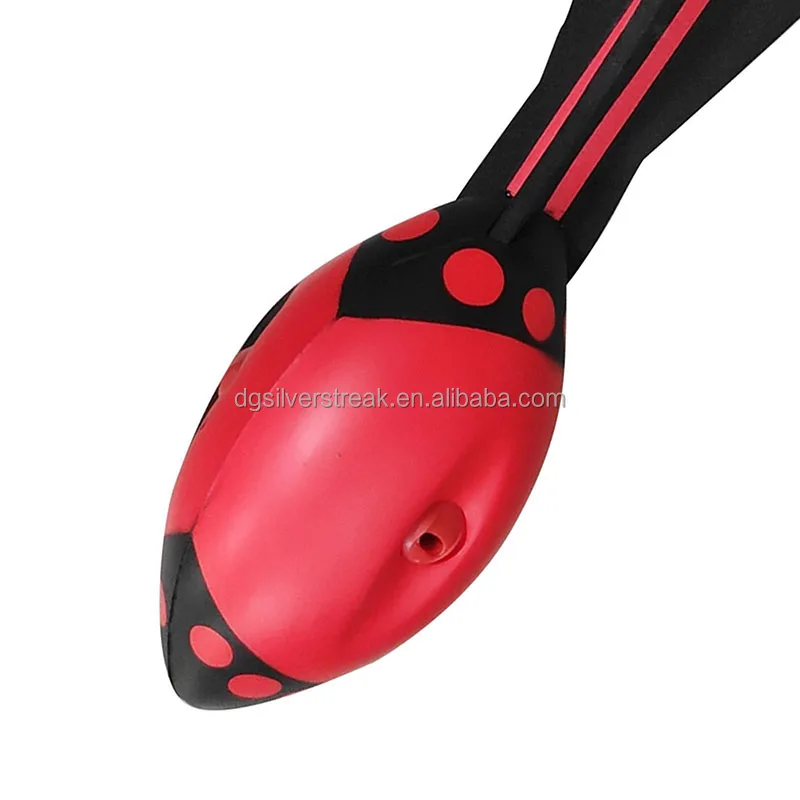 Factory Customize LOGO Whistling Throwing Rocket Flying Ball  Sports Rocket Vortex Aero Howler Missile Ball for Children