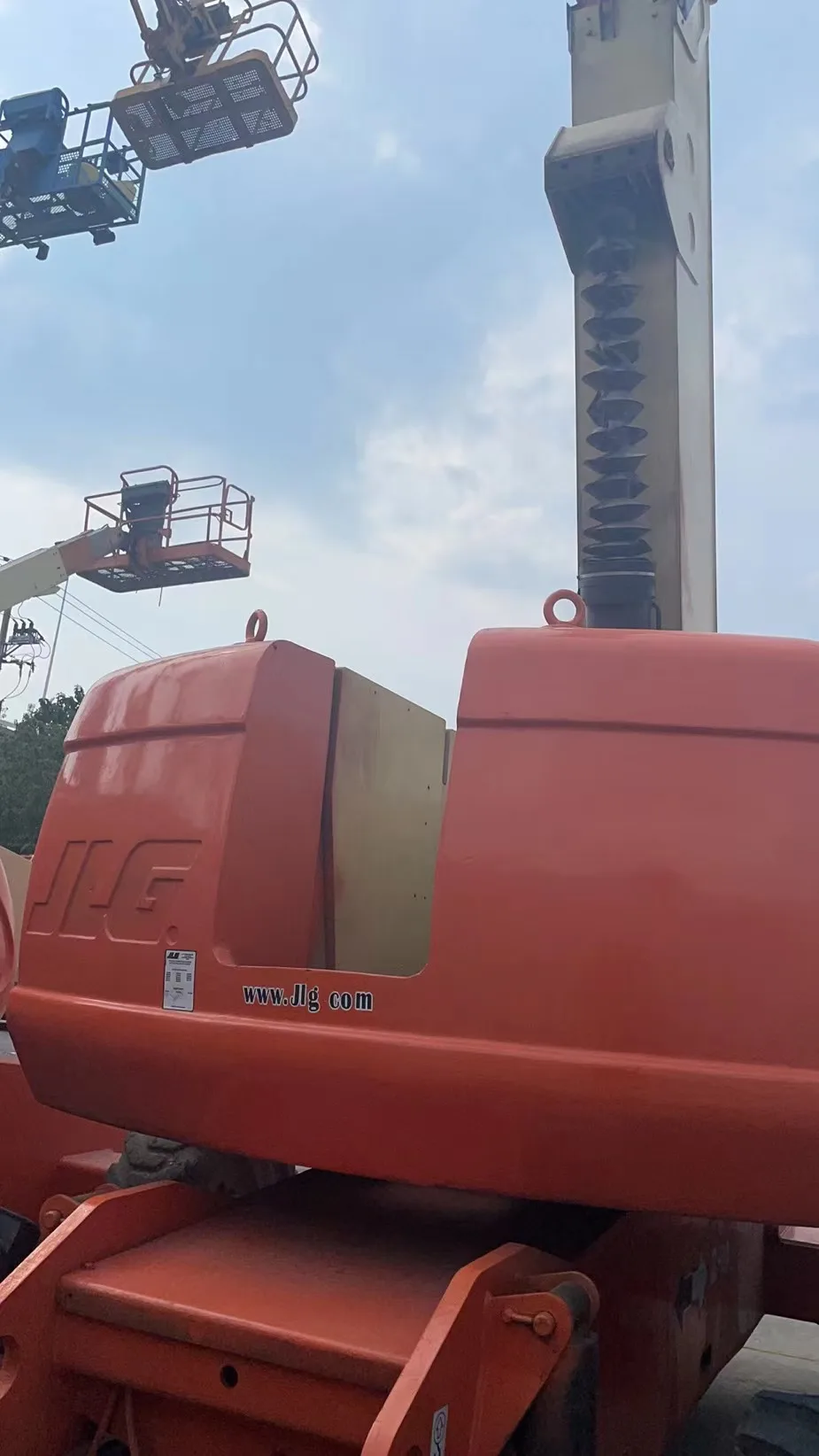 2008 JLG 800AJ 4WD Diesel Articulating Boom Lift, Max Platform Height 24.38m, Max Horizontal Reach15.8m