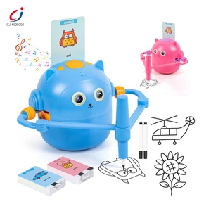 Chengji Children Painting Drawing Robots Learning Educational Card Automatic Art Interactive Ai Toy Smart Drawing Robot for Kids