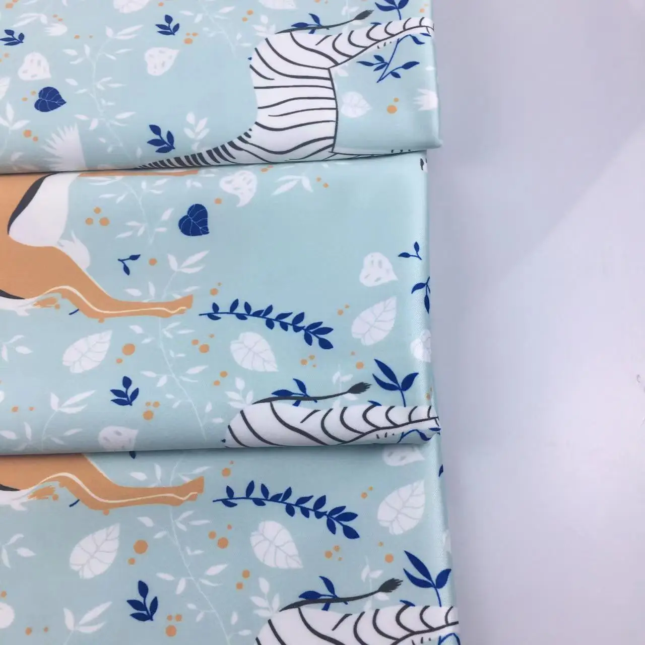 Two Side Waterproof  175GSM PUL printed fabric D# 170 for Baby Diaper Bags