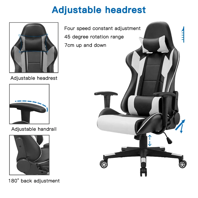 Wholesale Customized Modern Gaming Racing Style Computer Chairs