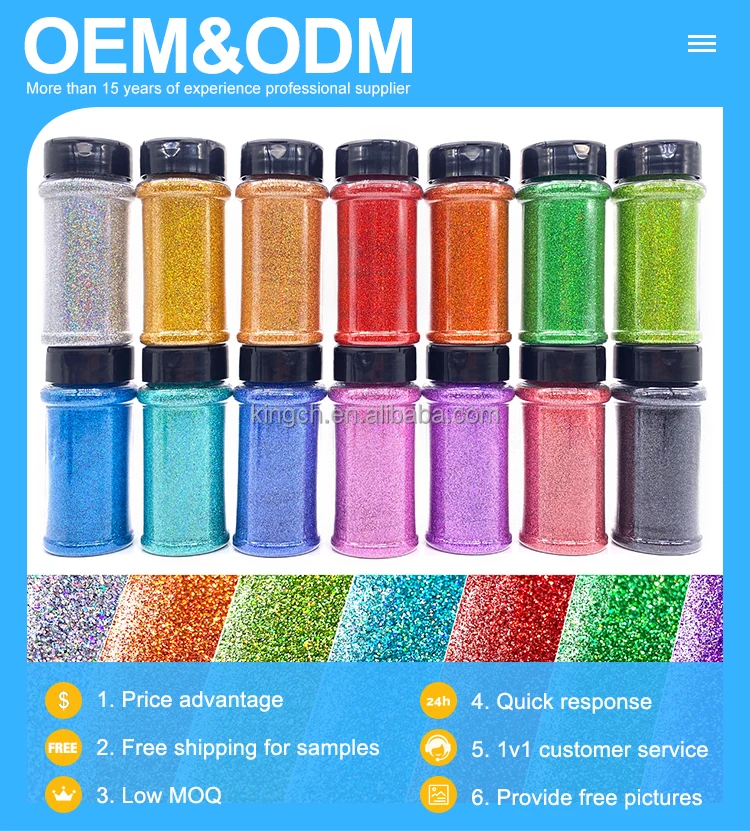 14 Pack Glitter Bulk Resin Glitter Shake Jar Multi Assorted Set Extra Fine Glitter for Resin Nail Art Crafts Tumbler factory