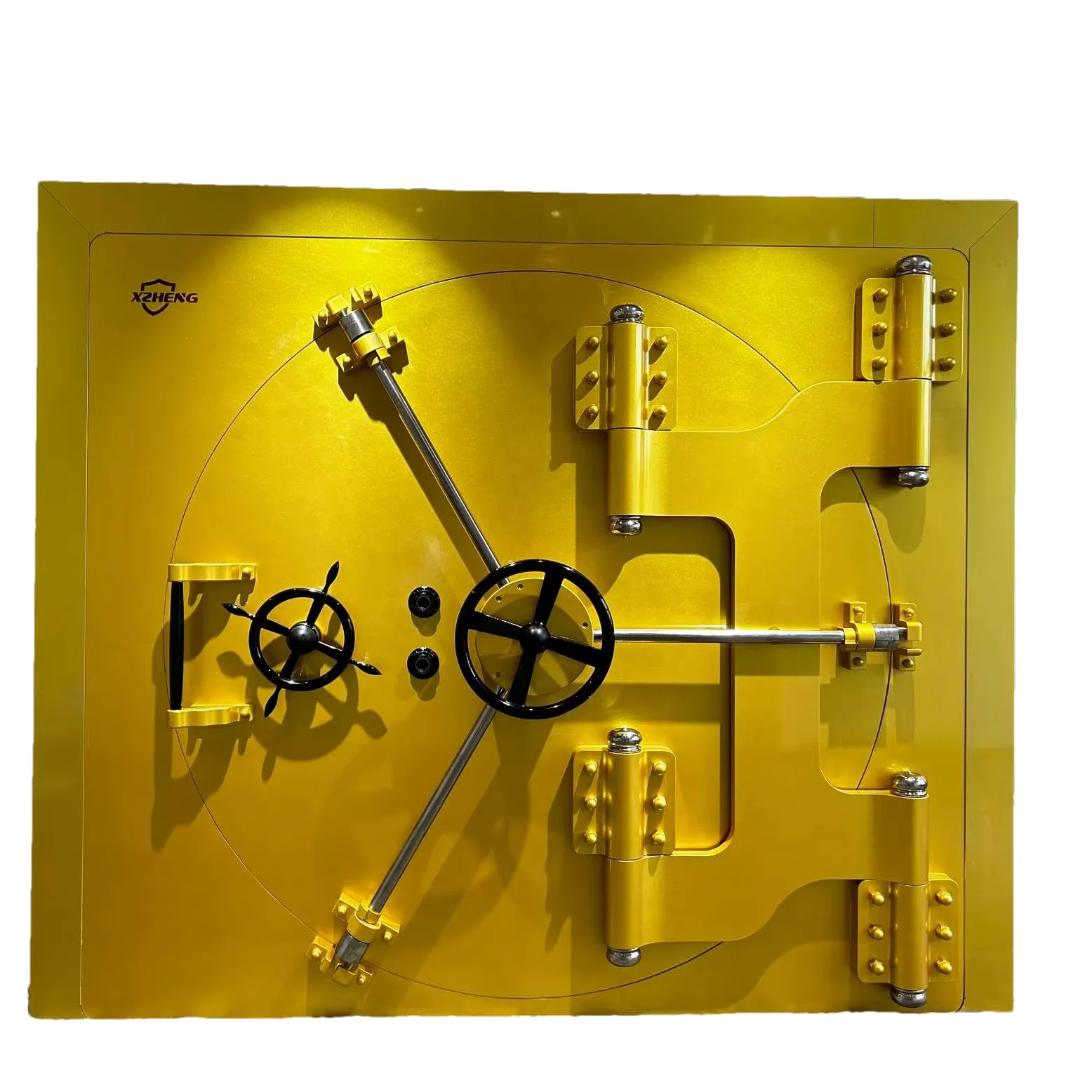 Steel Circle Vault Door with Color Painting and Heavy Hinge Relocking Device Vault Door for Decorative