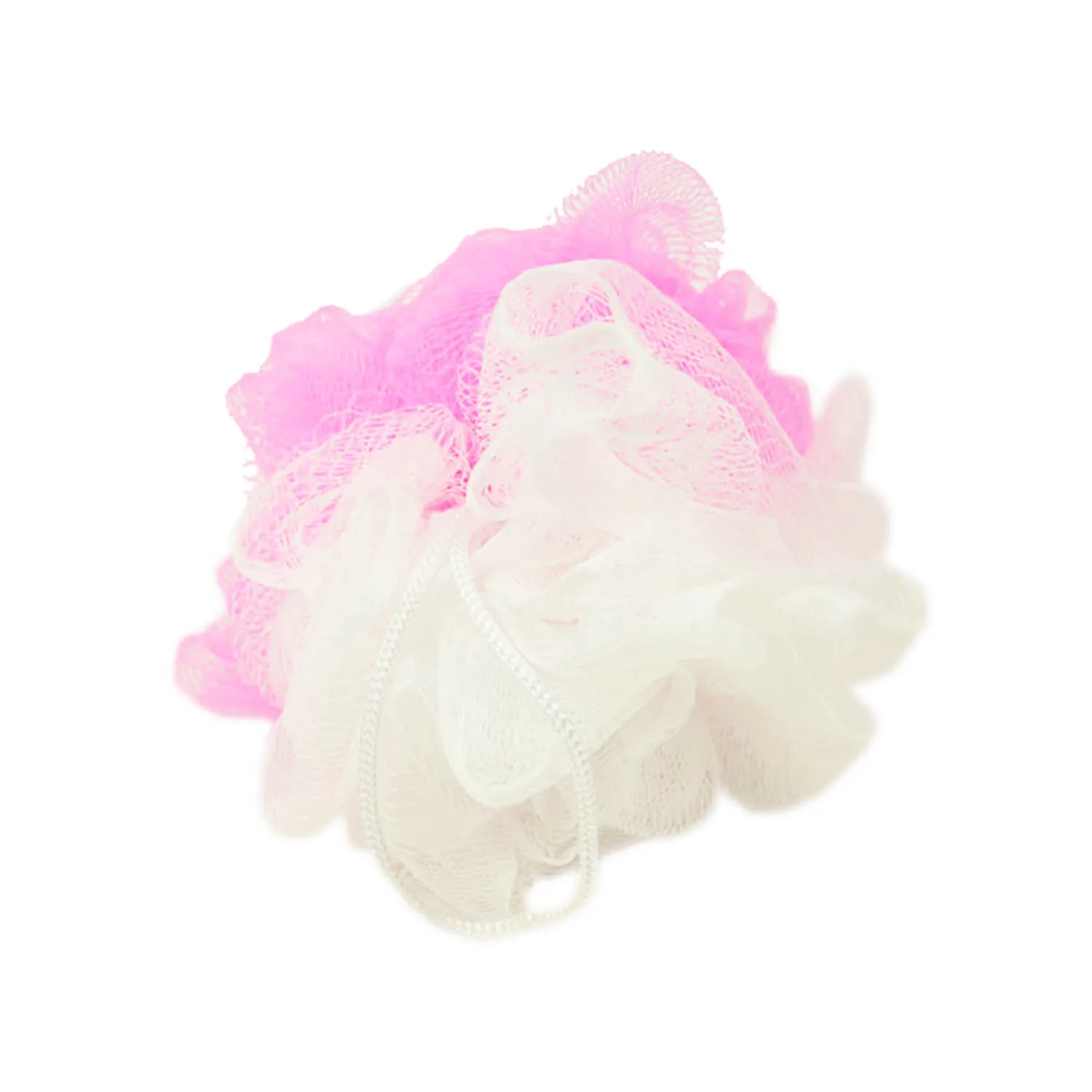 Cheap Factory Price Mesh Sponge Bath Ball Flower Shower Pouf Customized Exfoliating Loofa Sponge Bath with Round-Shape Foam