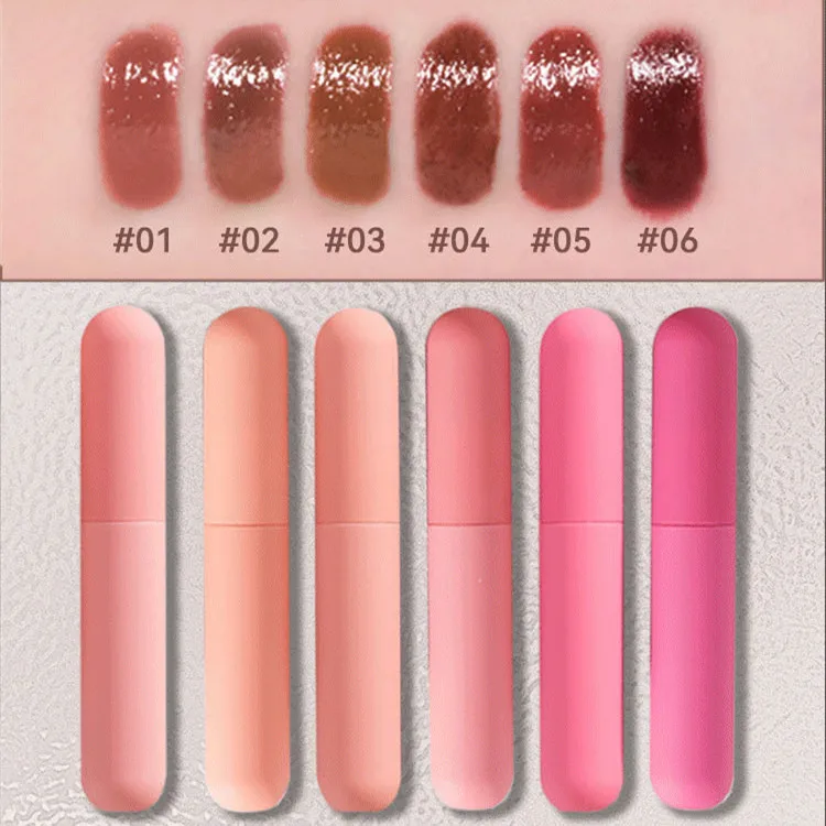 Rebranding Water Based Velvet Lip Tint Private Label High Shine Creamy Moisturizing Lip Gloss Ultra-lightweight Liquid Lipstick