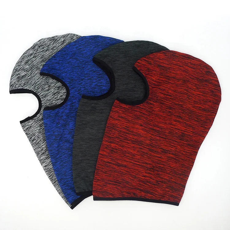 Однотонная ветронепроницаемая 1 одно отверстие Балаклава Лыжная маска skimask спортивные шапки бини зимняя теплая Мужская Рыбалка Лыжный спорт