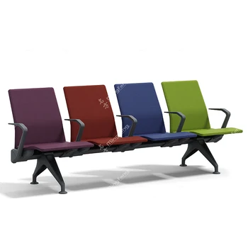 high quality 4 seater Public Waiting Bench airport chair hospital office waiting room chairs